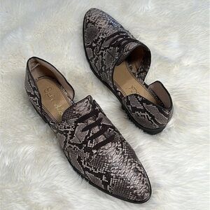 NEW Splendid Snakeskin Slip-On Loafers